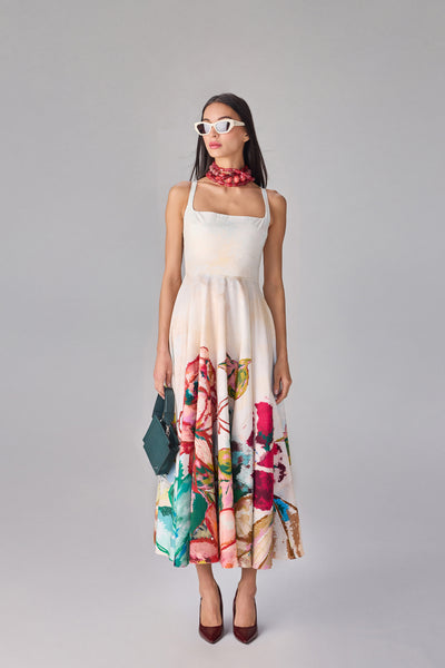 Saaksha & Kinni Neva Dress indian designer wear online shopping melange singapore
