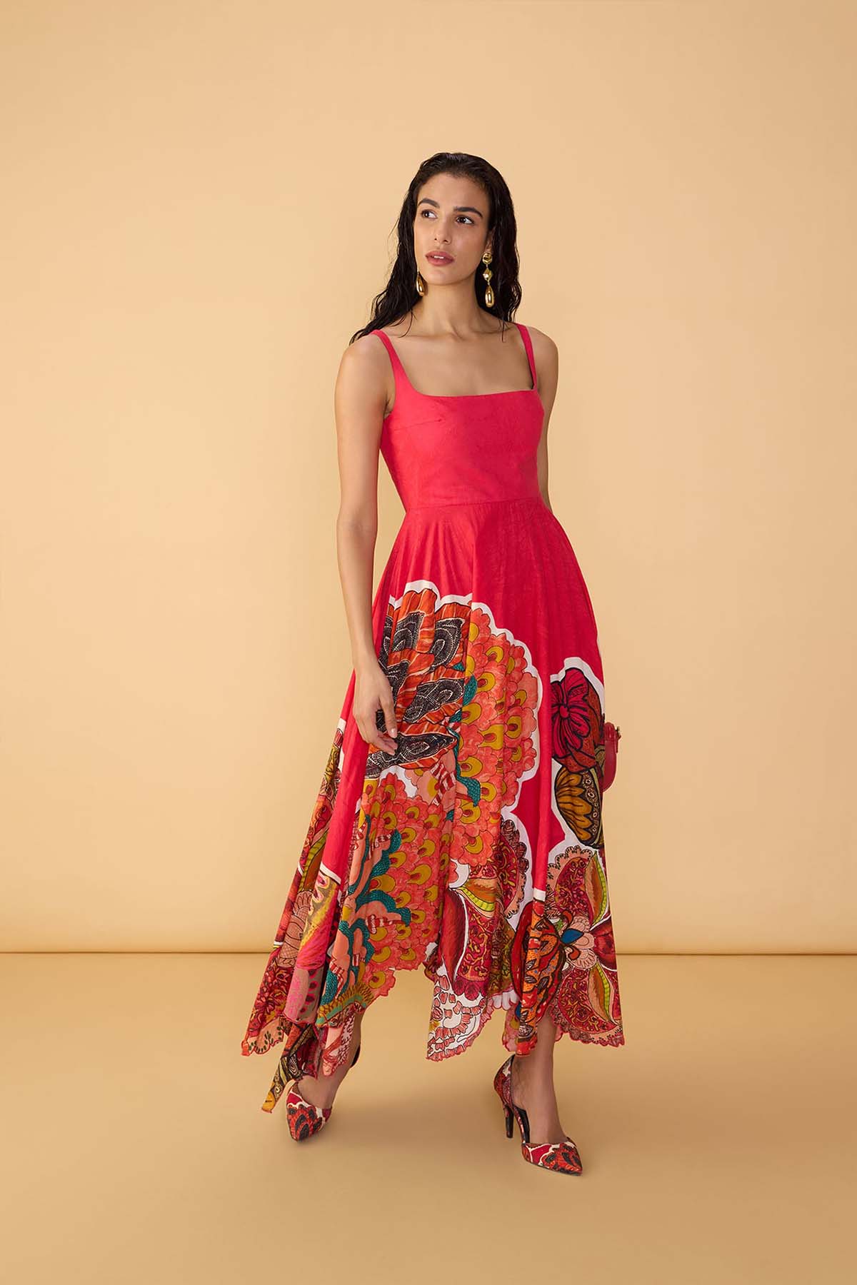 Saaksha & Kinni Neva Dress indian designer wear online shopping melange singapore 