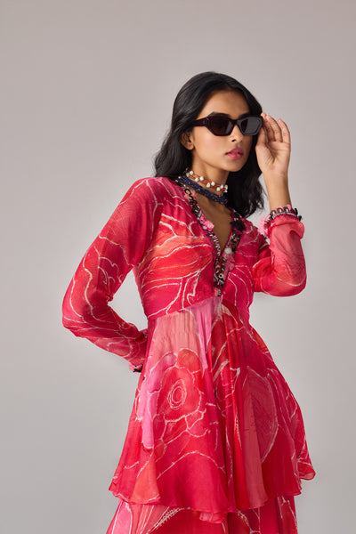 Saaksha & Kinni Noor Blouse indian designer wear online shopping melange singapore