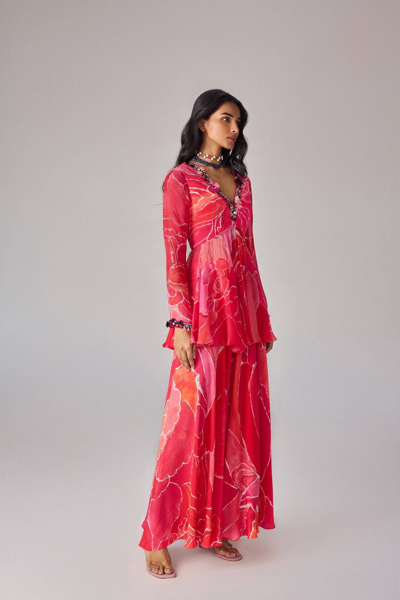 Saaksha & Kinni Noor Blouse indian designer wear online shopping melange singapore