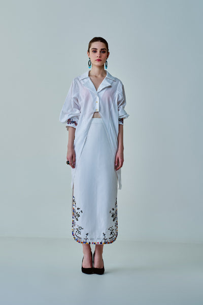 Saaksha & Kinni Olivia Shirt indian designer wear online shopping melange singapore