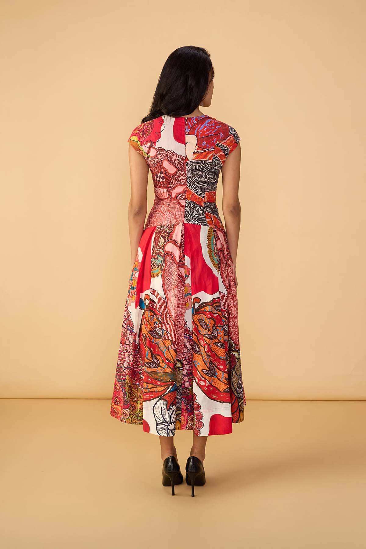 Saaksha & Kinni Ramie Dress indian designer wear online shopping melange singapore 