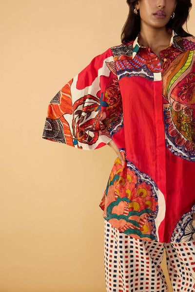 Saaksha & Kinni Rasha Tunic indian designer wear online shopping melange singapore 