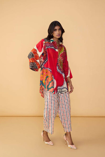 Saaksha & Kinni Rasha Tunic indian designer wear online shopping melange singapore 