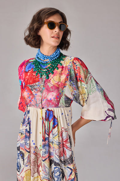 Saaksha & Kinni Sara Dress indian designer wear online shopping melange singapore
