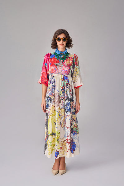 Saaksha & Kinni Sara Dress indian designer wear online shopping melange singapore