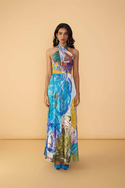 Saaksha & Kinni Shailee Dress indian designer wear online shopping melange singapore 