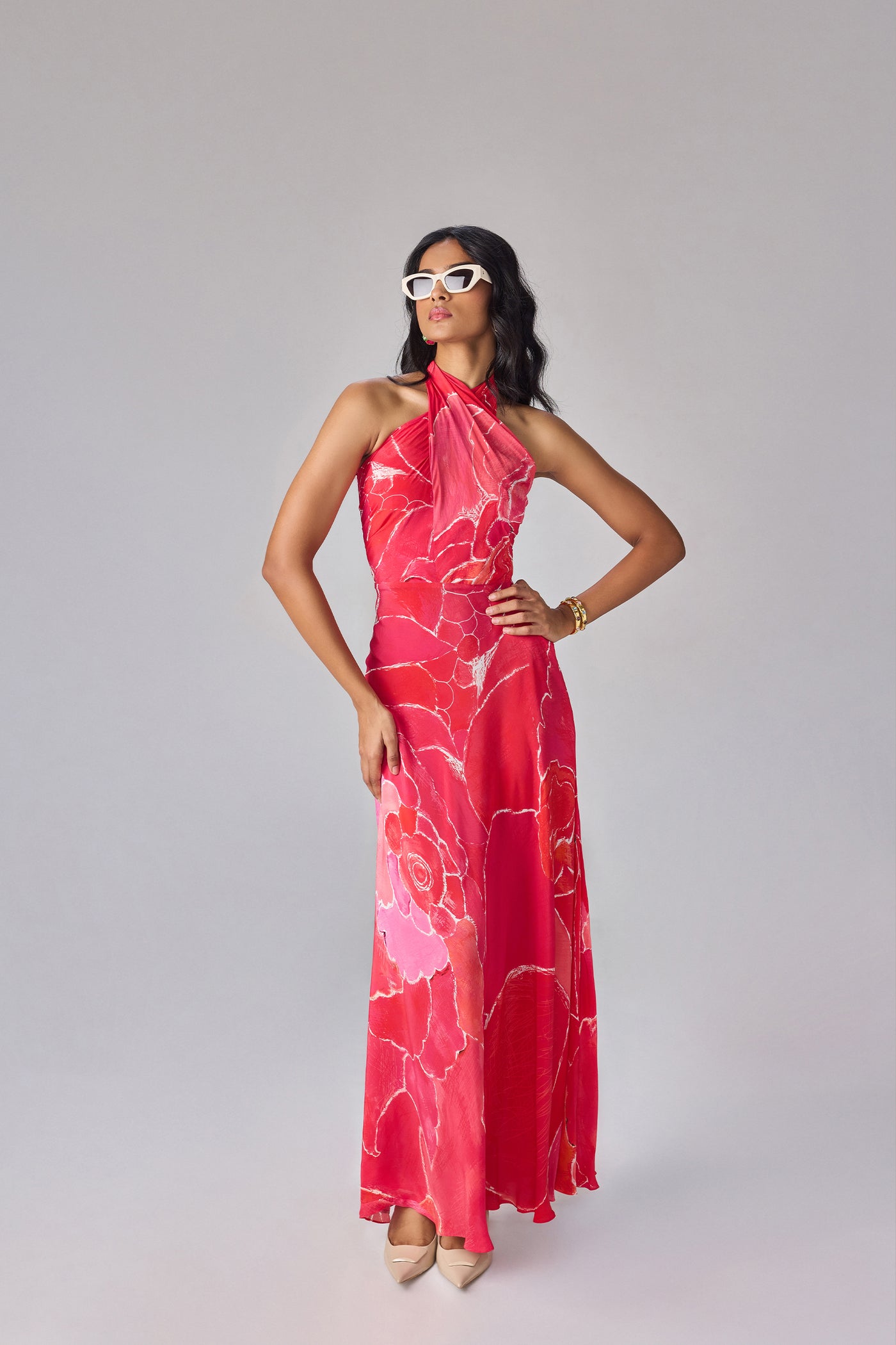 Saaksha & Kinni Shailee Dress indian designer wear online shopping melange singapore