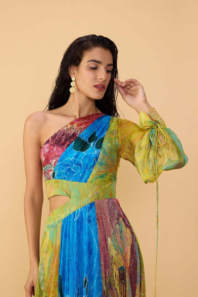 Saaksha & Kinni Shay Dress indian designer wear online shopping melange singapore 