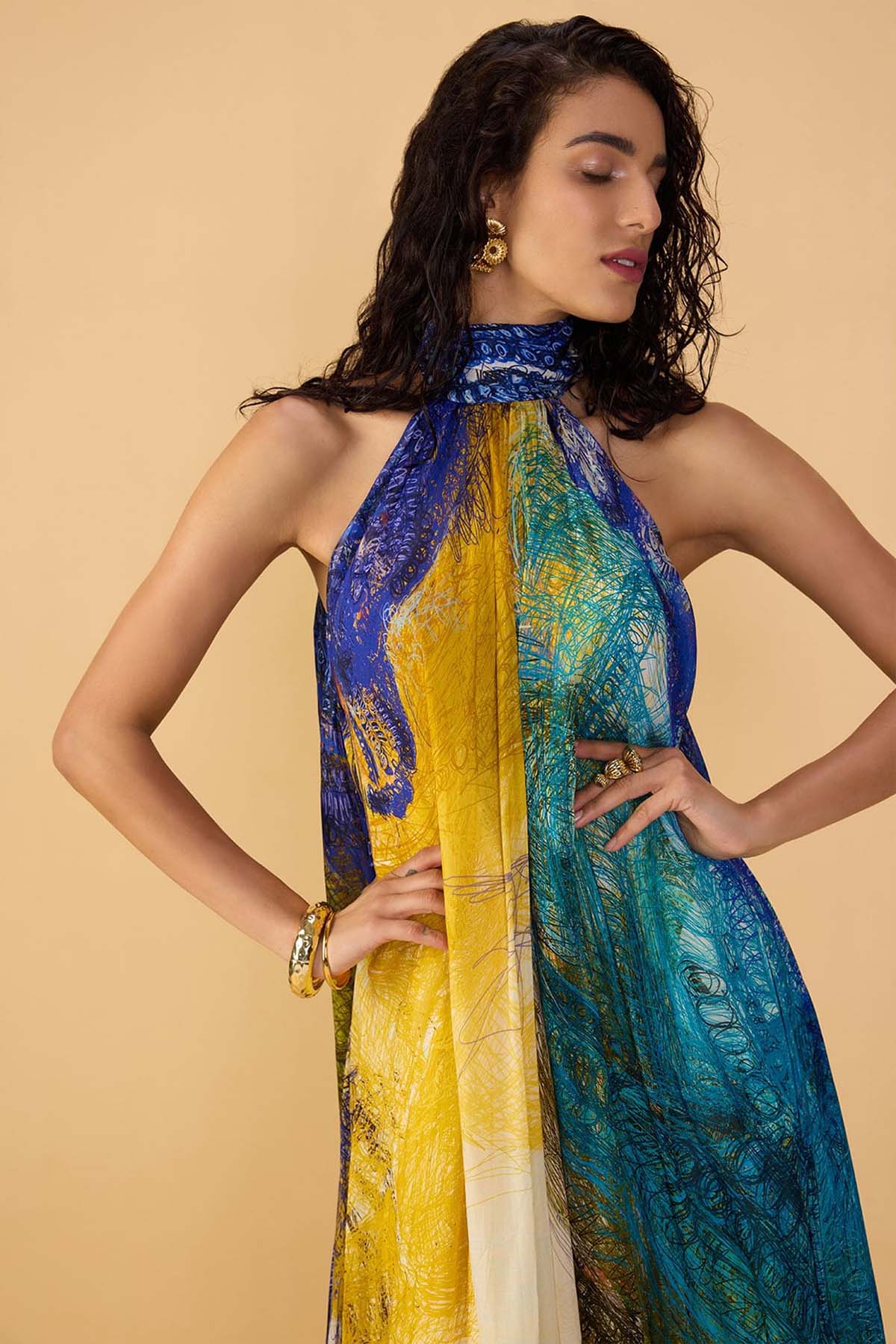 Saaksha & Kinni Stella Dress indian designer wear online shopping melange singapore 