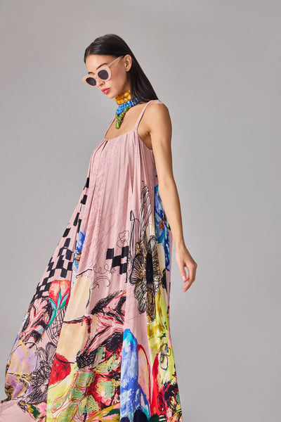 Saaksha & Kinni Swing Dress indian designer wear online shopping melange singapore