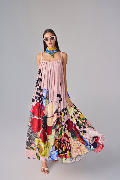 Saaksha & Kinni Swing Dress indian designer wear online shopping melange singapore