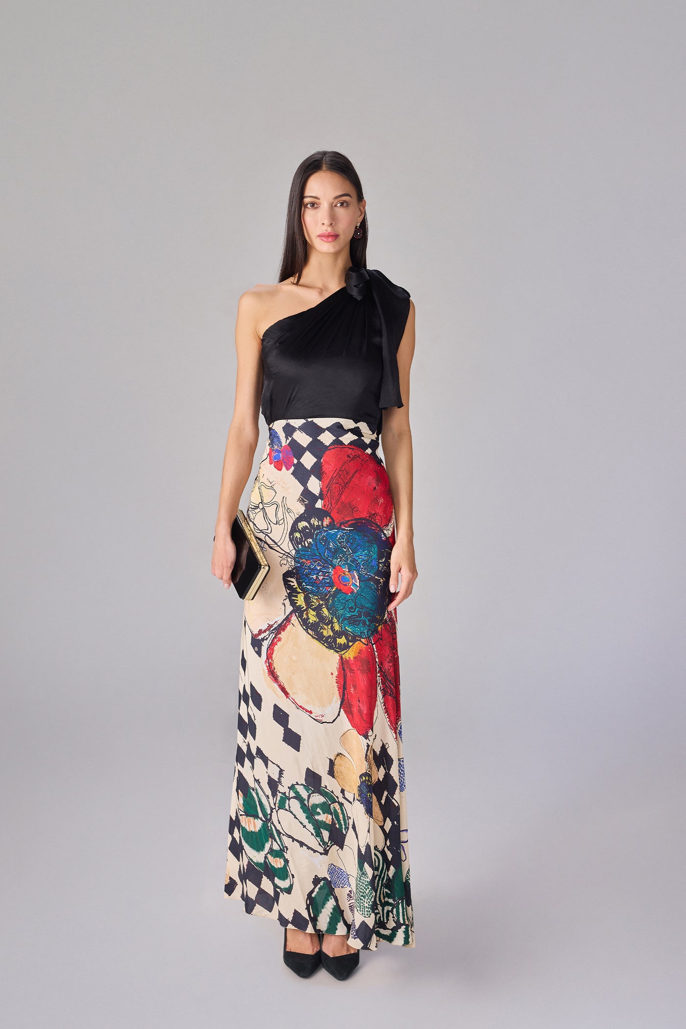 Saaksha & Kinni Sylvia Dress indian designer wear online shopping melange singapore
