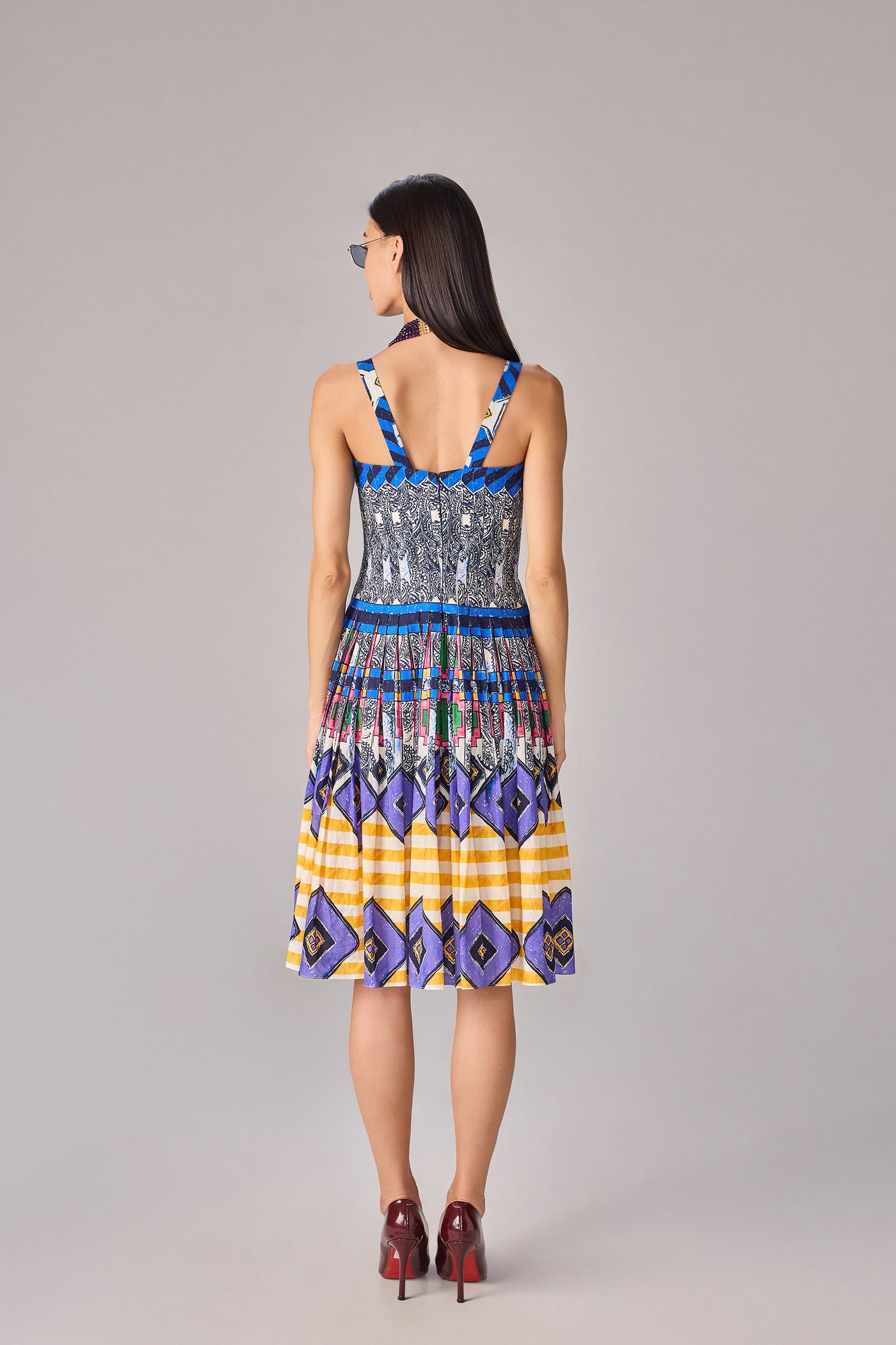 Saaksha & Kinni Tamsin Dress indian designer wear online shopping melange singapore
