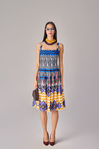 Saaksha & Kinni Tamsin Dress indian designer wear online shopping melange singapore
