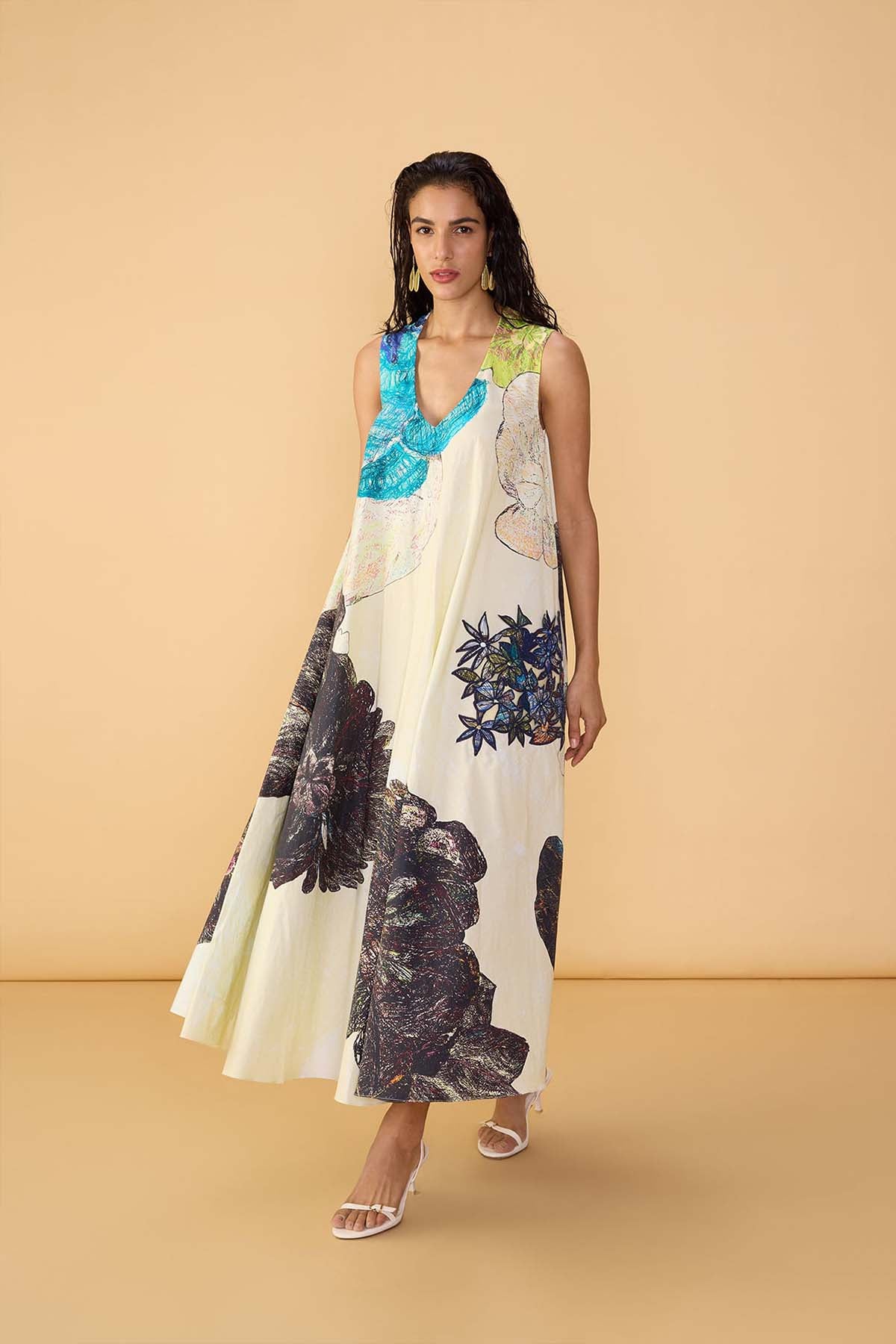 Saaksha & Kinni Trudy Dress indian designer wear online shopping melange singapore 
