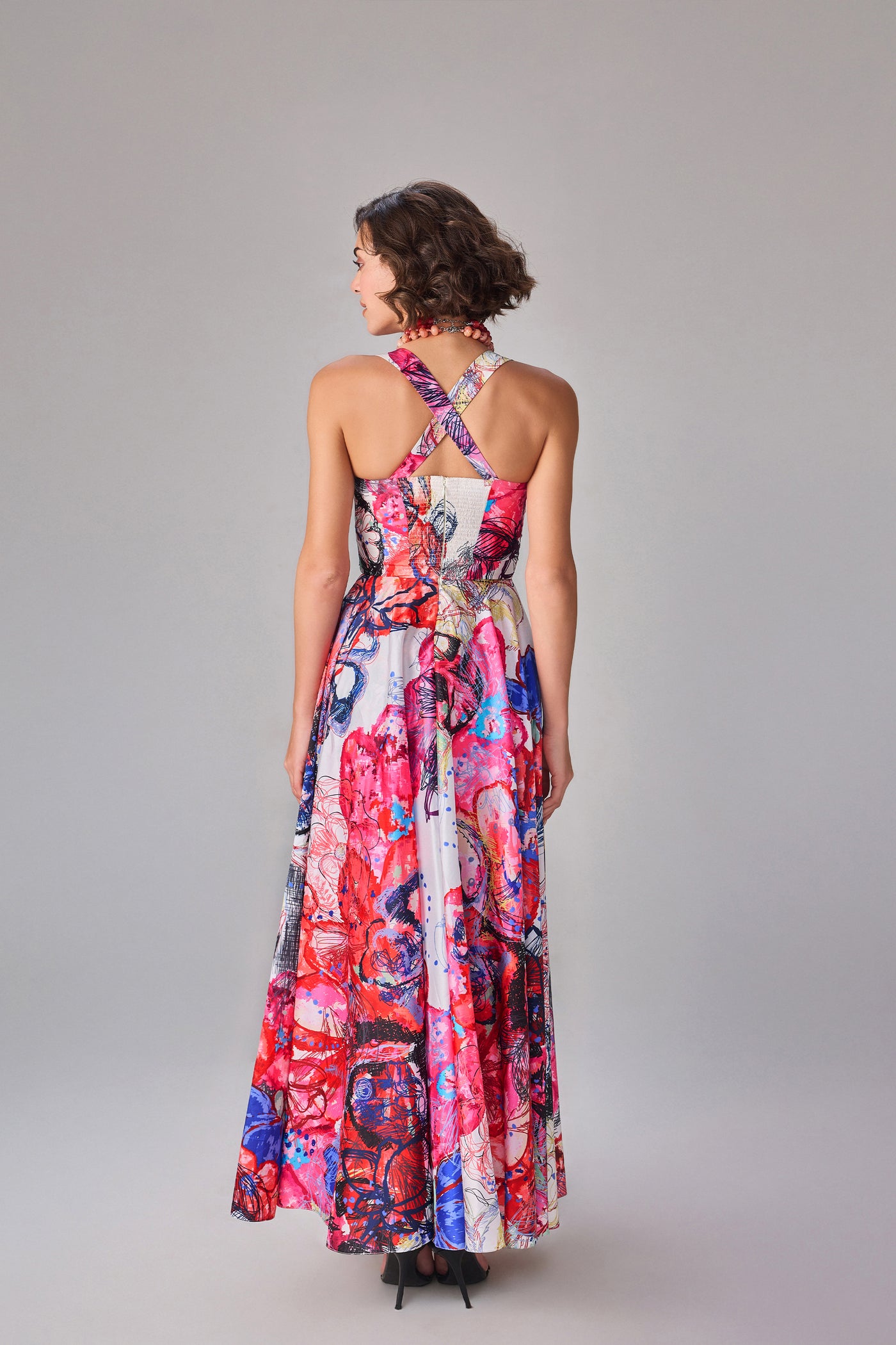 Saaksha & Kinni Valerie Dress indian designer wear online shopping melange singapore
