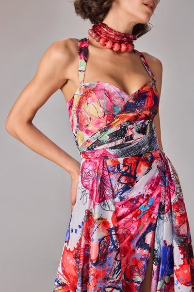 Saaksha & Kinni Valerie Dress indian designer wear online shopping melange singapore
