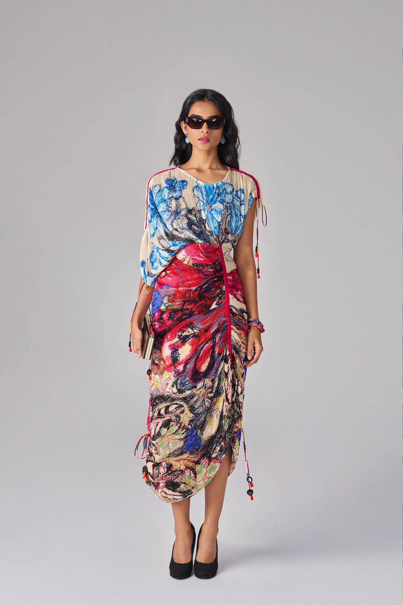 Saaksha & Kinni Zia Dress indian designer wear online shopping melange singapore