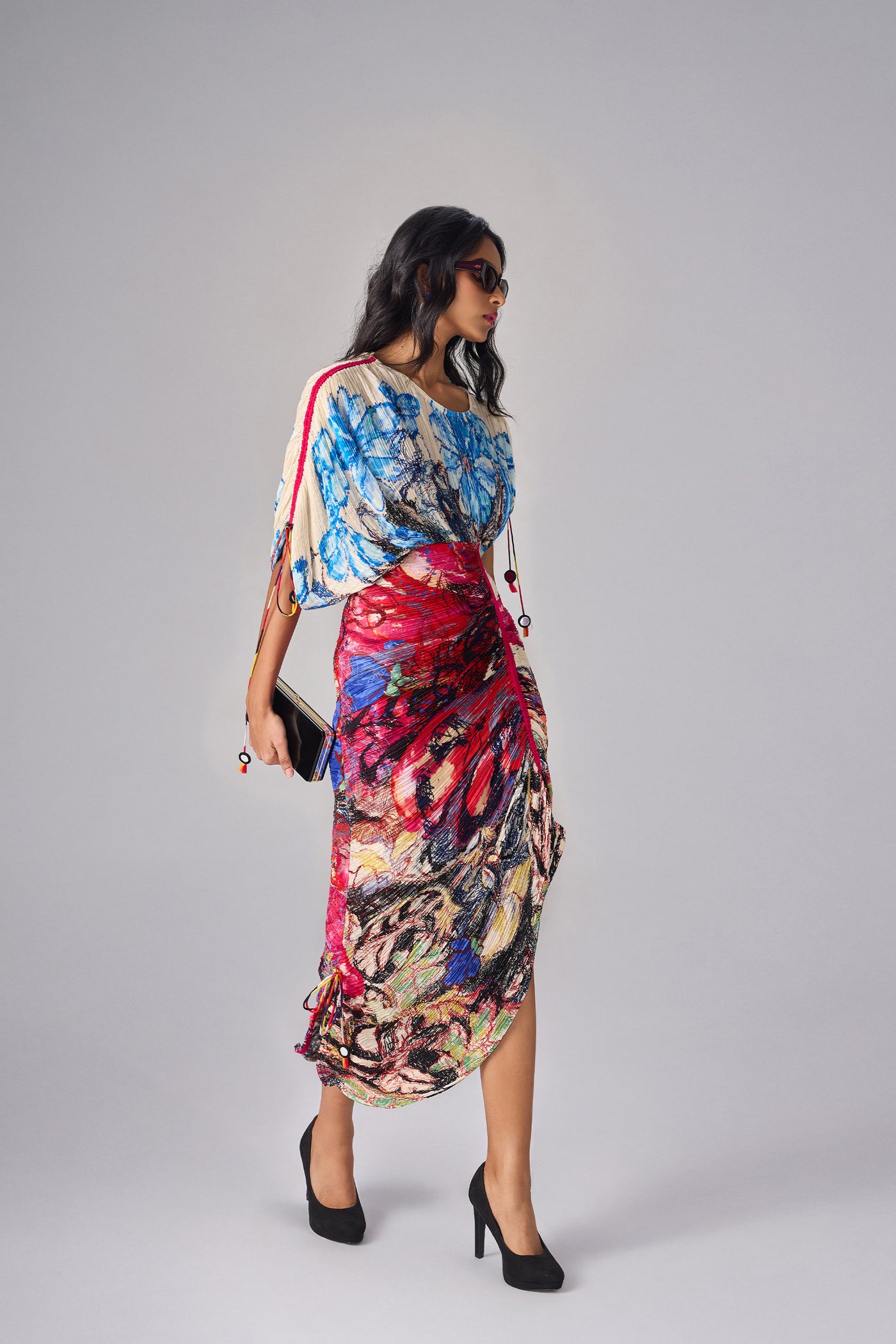 Saaksha & Kinni Zia Dress indian designer wear online shopping melange singapore