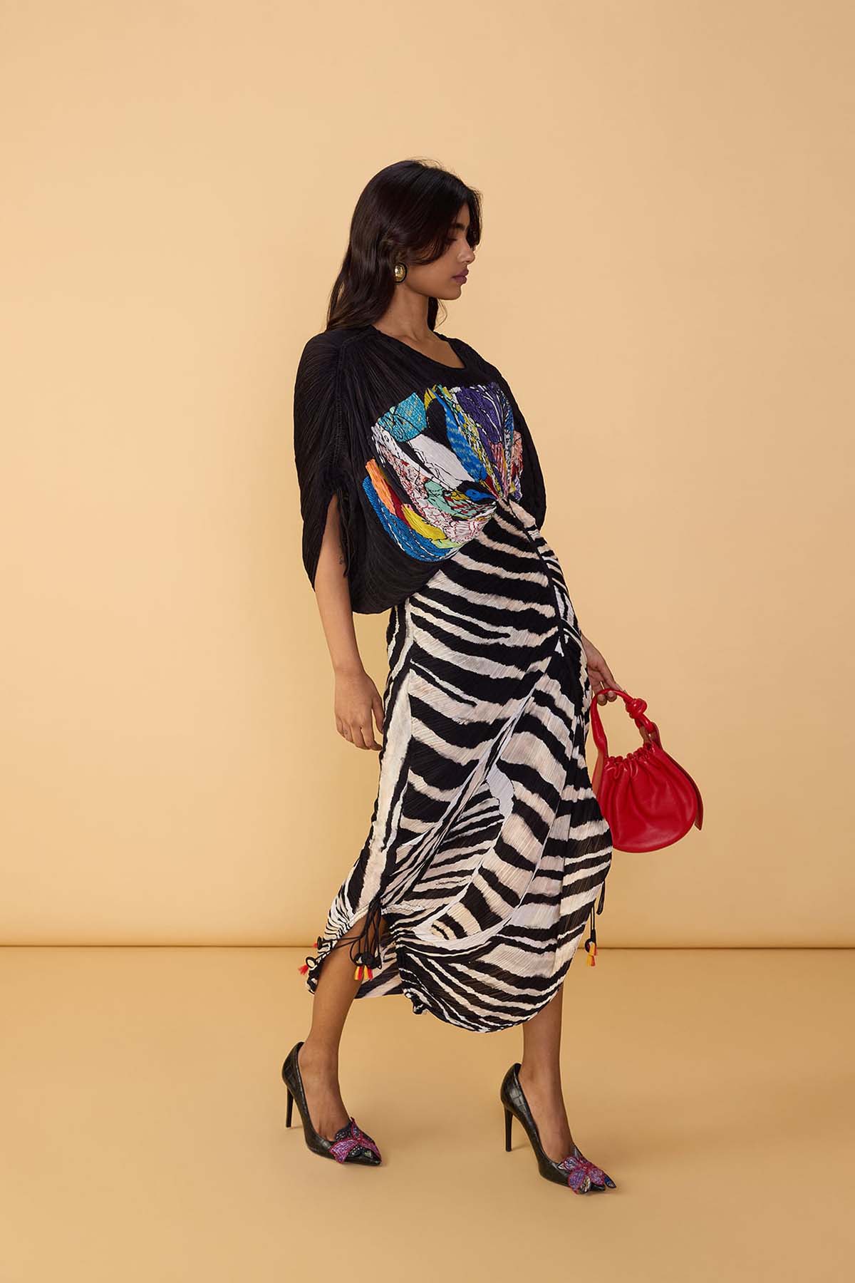Saaksha & Kinni Zia Dress indian designer wear online shopping melange singapore 