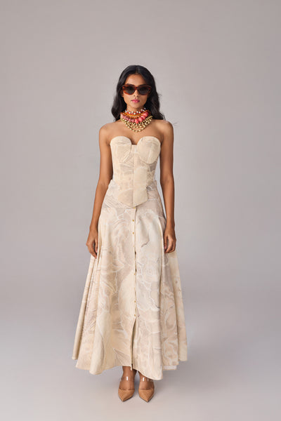Saaksha & Kinni Ziva Skirt indian designer wear online shopping melange singapore