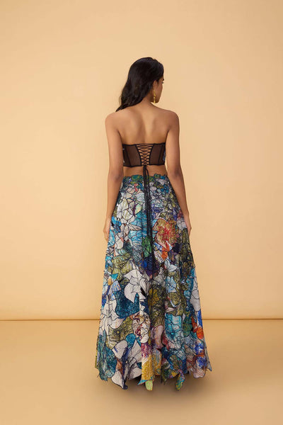 Saaksha & Kinni Zoya Lehenga Skirt indian designer wear online shopping melange singapore 