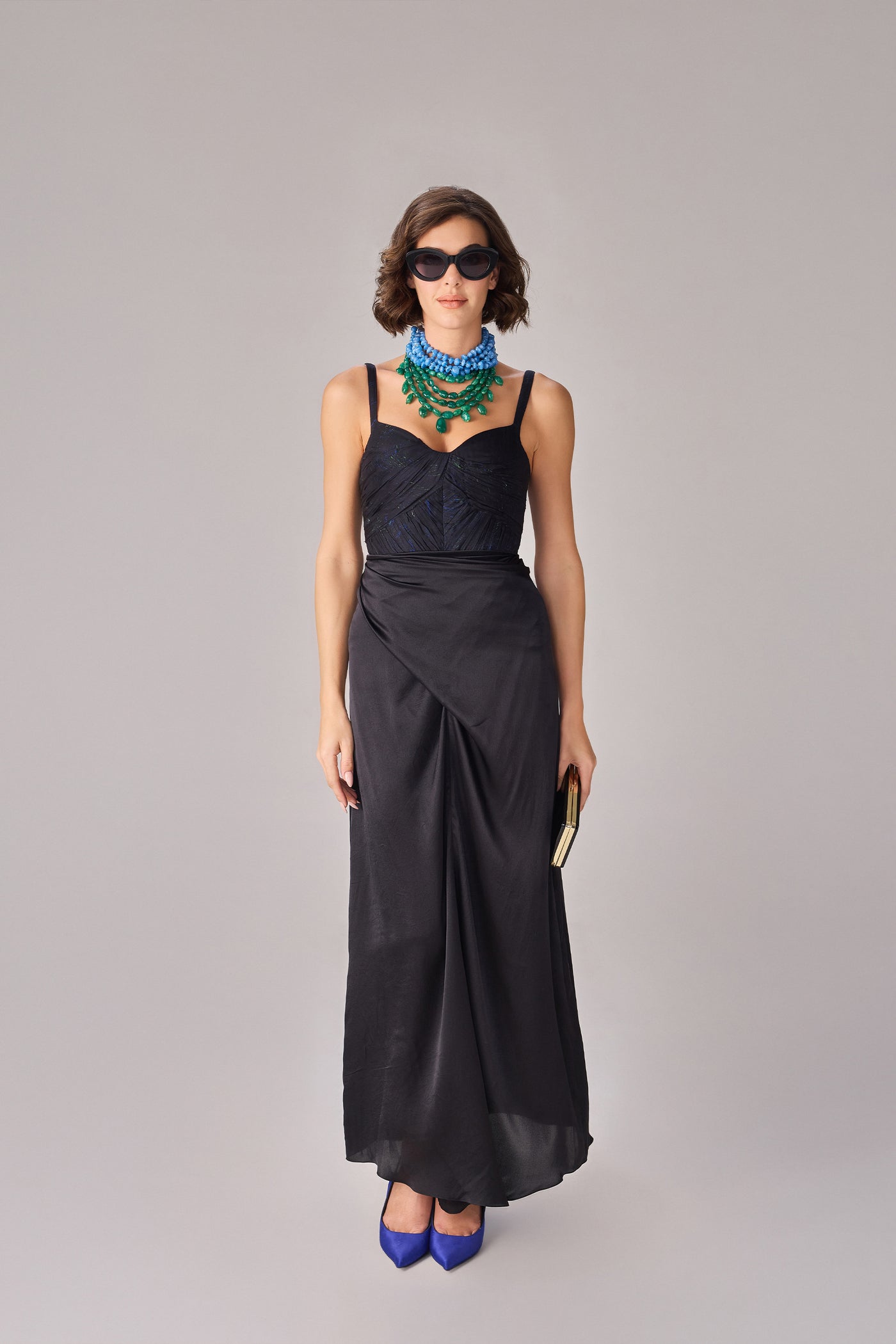 Saaksha & Kinni Zuri Skirt indian designer wear online shopping melange singapore
