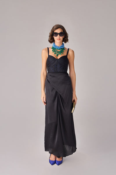 Saaksha & Kinni Zuri Skirt indian designer wear online shopping melange singapore
