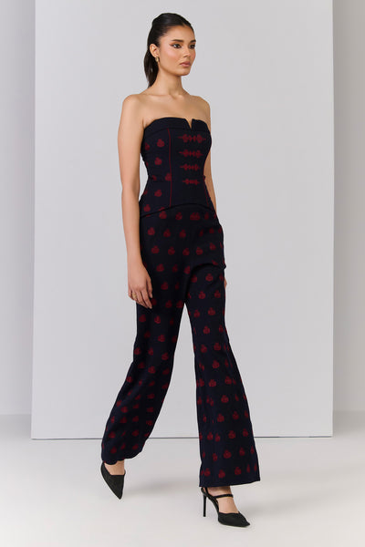 Shantanu & Nikhil Celtic Knot Detailed Corset indian designer wear online shopping melange singapore 