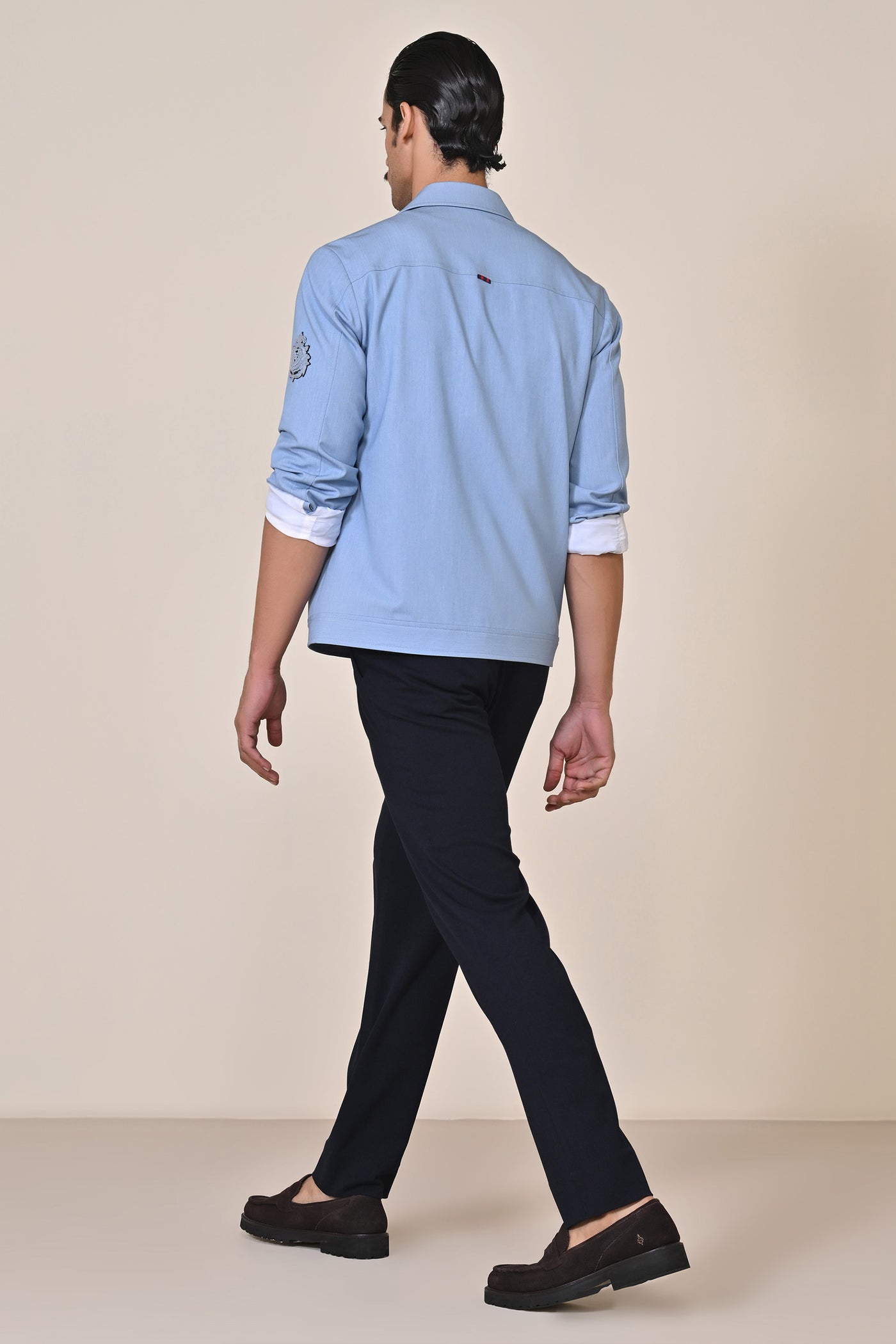 Shantanu & Nikhil Menswear Denim Layering indian designer wear online shopping melange singapore