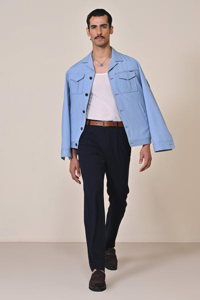 Shantanu & Nikhil Menswear Denim Layering indian designer wear online shopping melange singapore