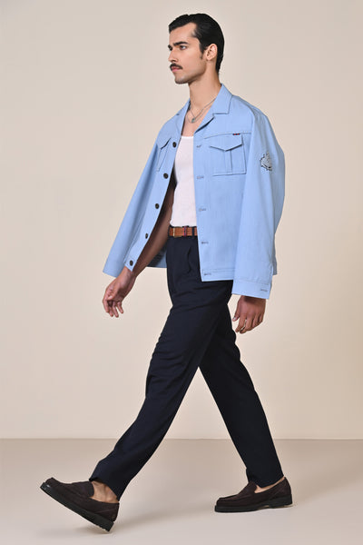 Shantanu & Nikhil Menswear Denim Layering indian designer wear online shopping melange singapore