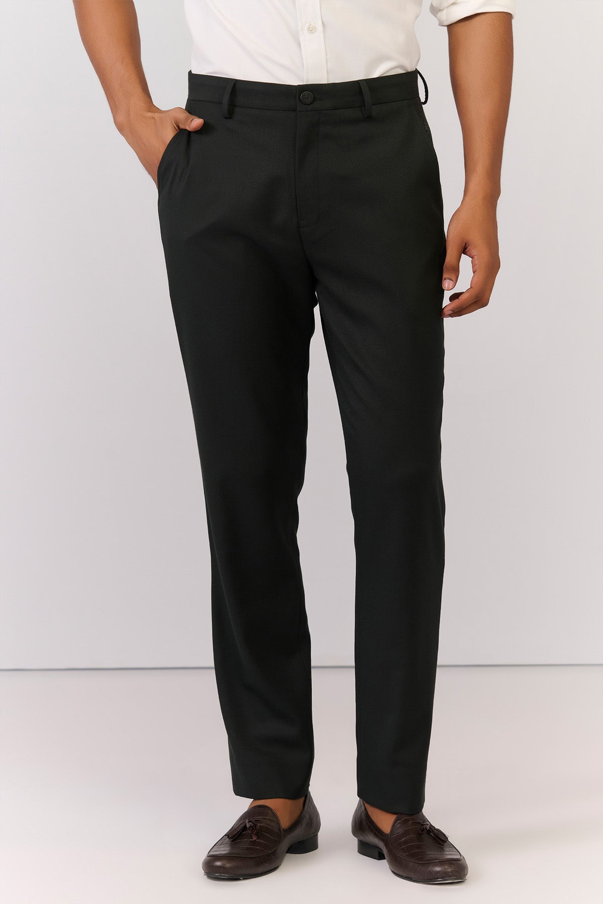 Shantanu & Nikhil Menswear Military Trousers with S&N Tape Detailing indian designer wear online shopping melange singapore 