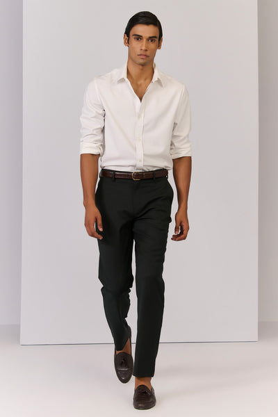 Shantanu & Nikhil Menswear Military Trousers with S&N Tape Detailing indian designer wear online shopping melange singapore 