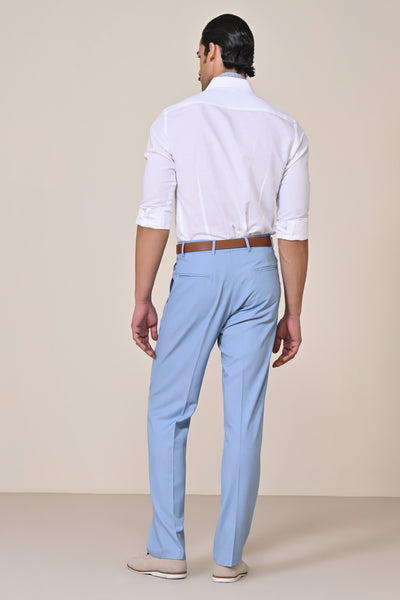 Shantanu & Nikhil Menswear Off white Linen Shirt indian designer wear online shopping melange singapore