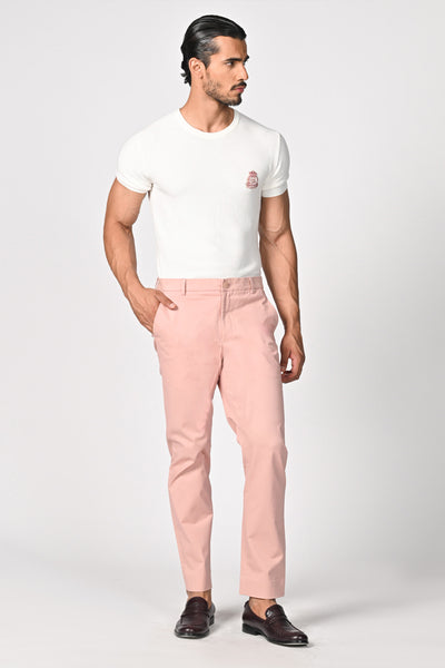 Shantanu & Nikhil Menswear Pink trousers with Adamas indian designer wear online shopping melange singapore