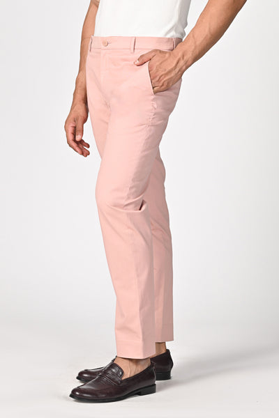 Shantanu & Nikhil Menswear Pink trousers with Adamas indian designer wear online shopping melange singapore