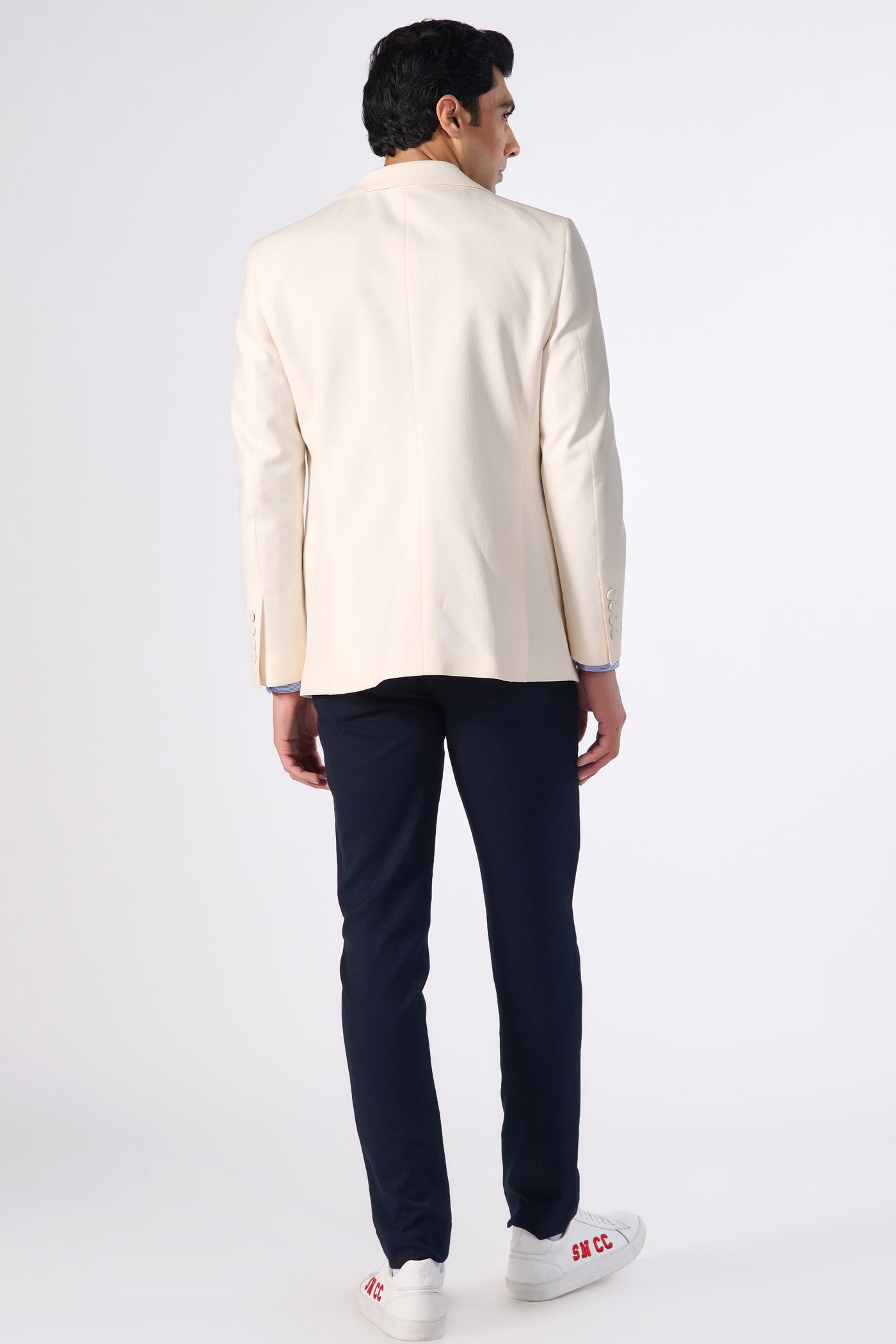 Shantanu & Nikhil Menswear SNCC Beige Jacket indian designer wear online shopping melange singapore