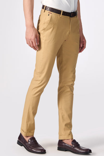 Shantanu & Nikhil Menswear SNCC Beige Trousers indian designer wear online shopping melange singapore