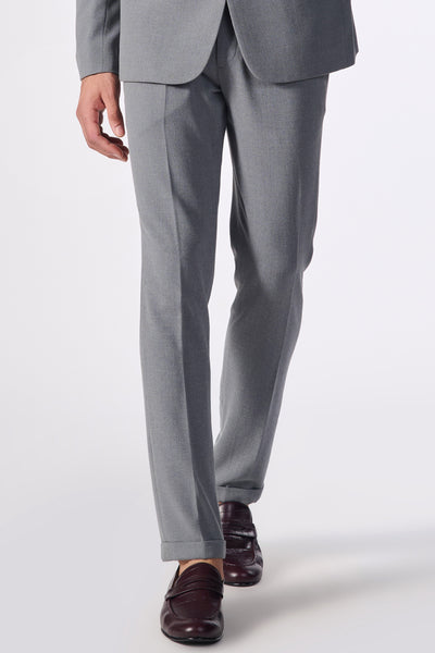 Shantanu & Nikhil Menswear SNCC Grey Trousers indian designer wear online shopping melange singapore