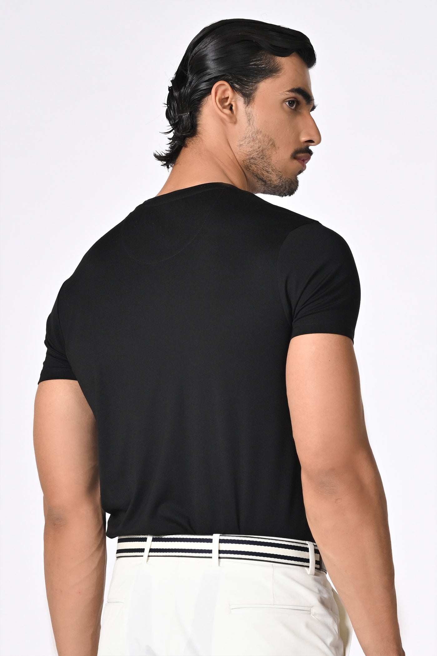SNCC Navy Batsman Logo T-Shirt