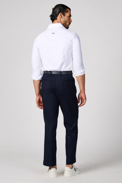 Shantanu & Nikhil Menswear SNCC Off White Batsman Logo Shirt indian designer wear online shopping melange singapore