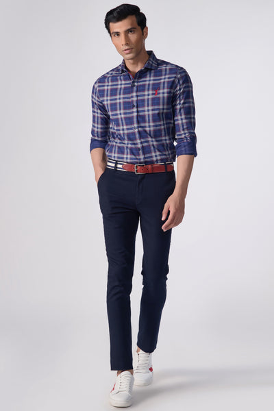 Shantanu & Nikhil Menswear SNCC Plaid Shirt indian designer wear online shopping melange singapore