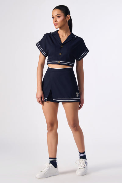 Shantanu & Nikhil SNCC Athletic Divider Skirt indian designer wear online shopping melange singapore