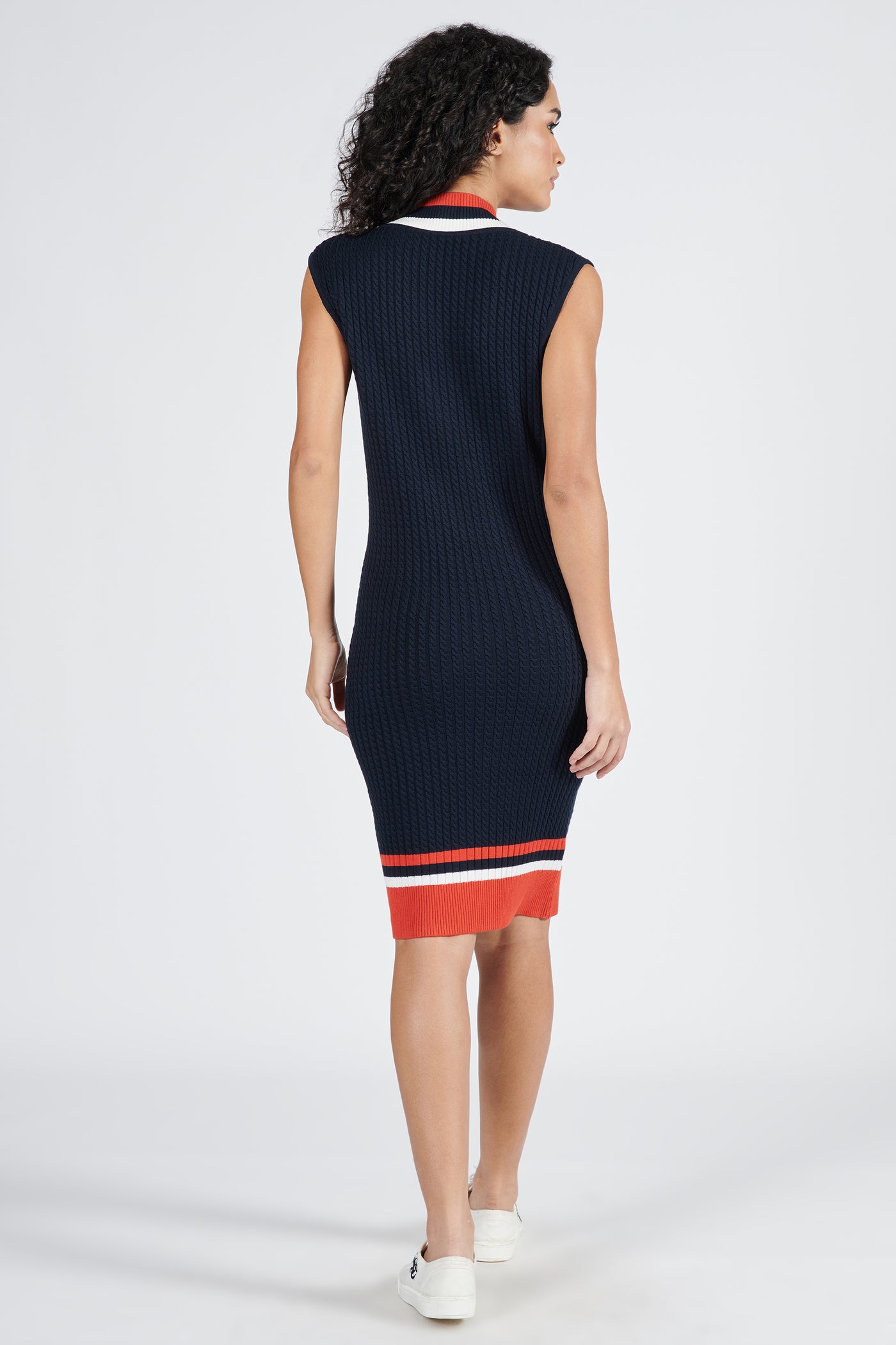 Shantanu & Nikhil SNCC Navy Knitted Dress indian designer wear online shopping melange singapore