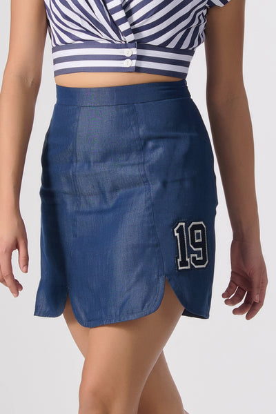 SNCC Navy Mini Skirt