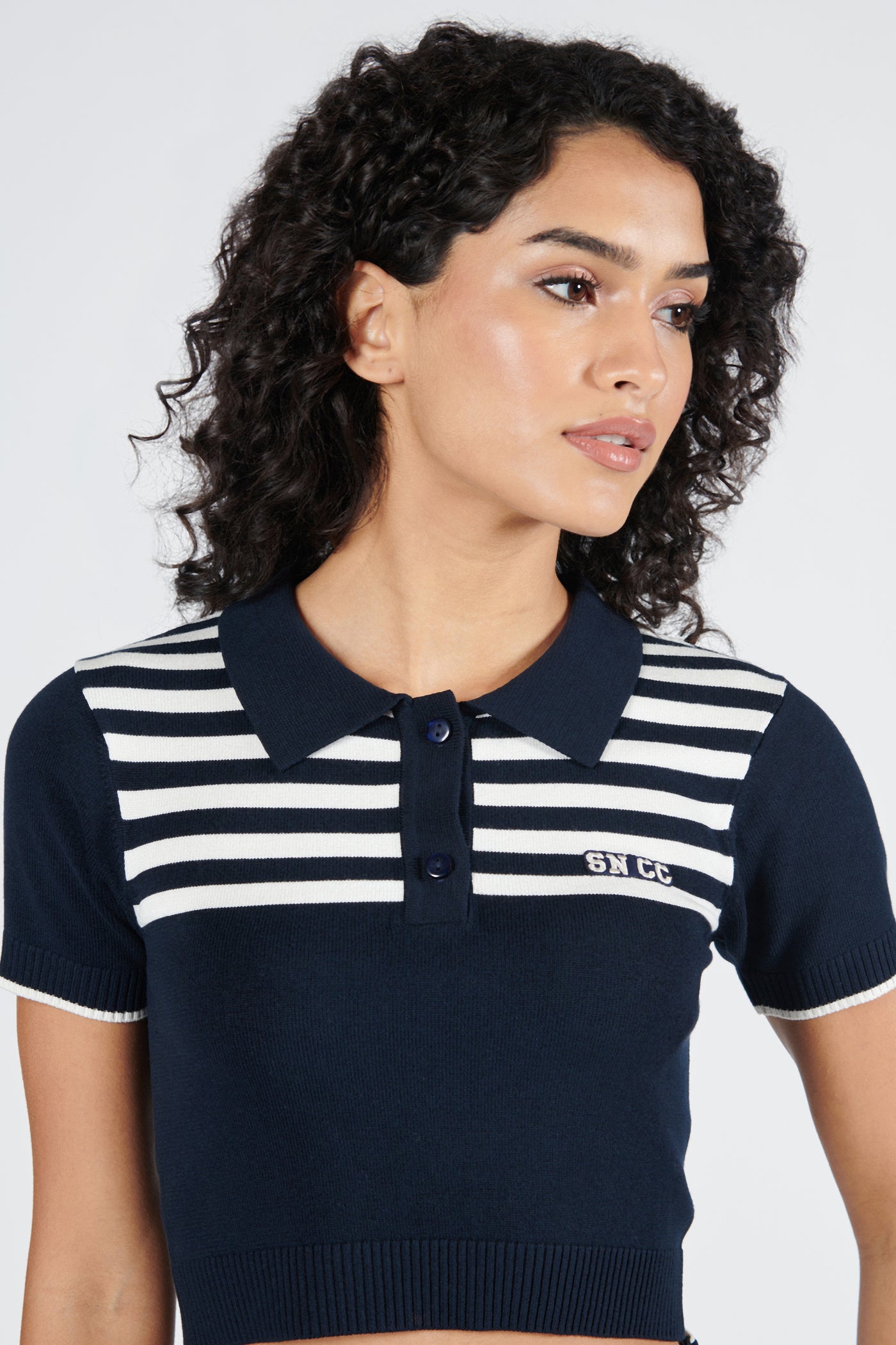 Shantanu & Nikhil Sncc Navy Polo T- Shirt indian designer wear online shopping melange singapore