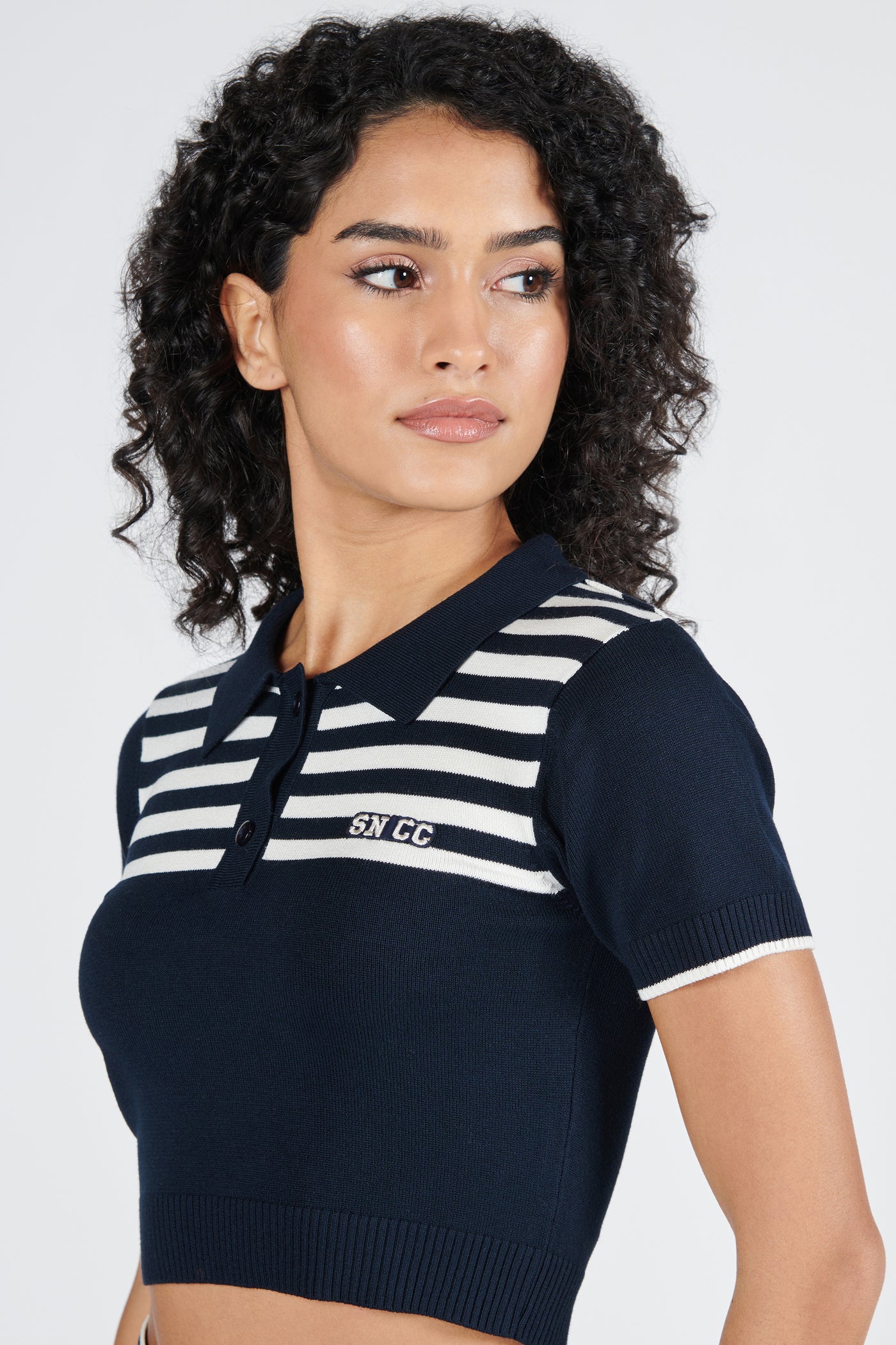 Shantanu & Nikhil Sncc Navy Polo T- Shirt indian designer wear online shopping melange singapore