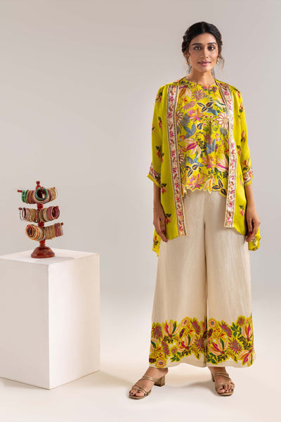 Sougat Paul Aarani Embellished Co-ord Set indian designer wear online shopping melange singapore
